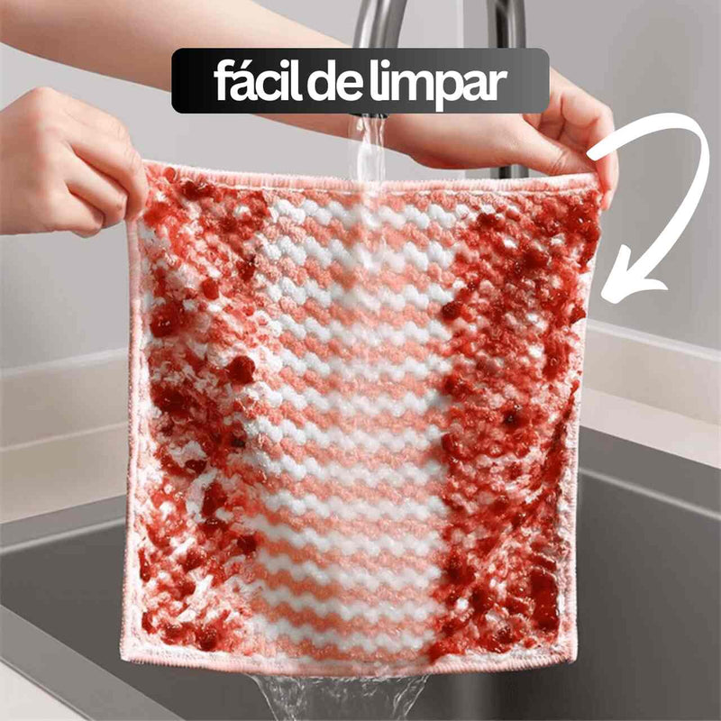 (Compre 5 Leve 10) Panos Mágicos® - Microfibra Macia para Limpeza Perfeita Premium - Promoção Especial