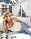 🔥Último dia ✨Tops sem mangas com controle de barriga e bodies