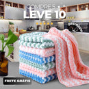 (Compre 5 Leve 10) Panos Mágicos® - Microfibra Macia para Limpeza Perfeita Premium - Promoção Especial