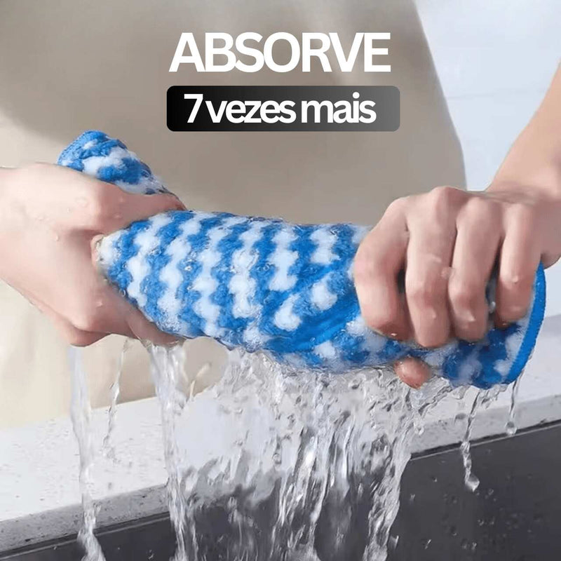 (Compre 5 Leve 10) Panos Mágicos® - Microfibra Macia para Limpeza Perfeita Premium - Promoção Especial