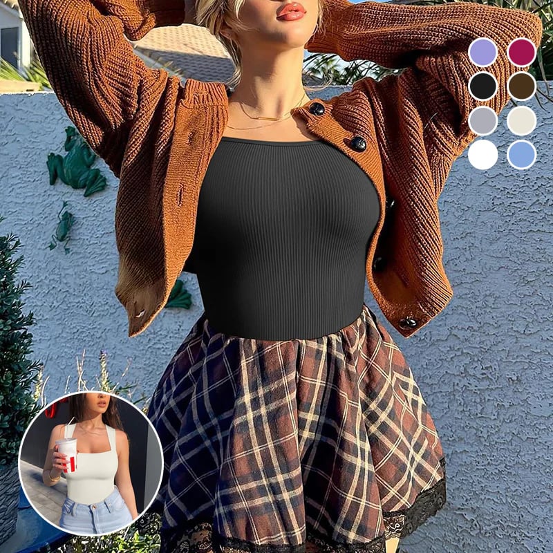 🔥Último dia ✨Tops sem mangas com controle de barriga e bodies