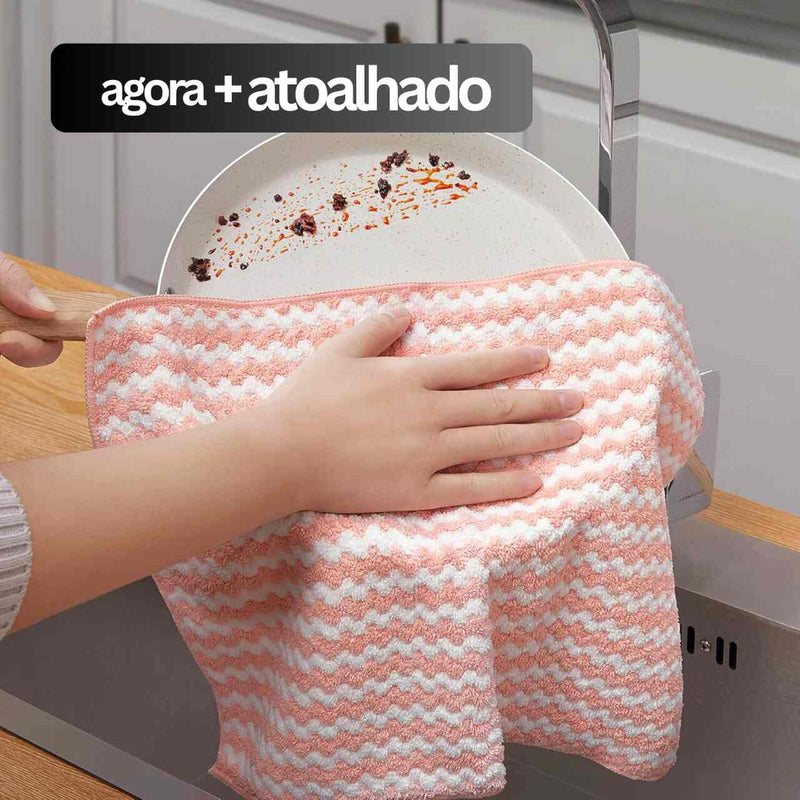 (Compre 5 Leve 10) Panos Mágicos® - Microfibra Macia para Limpeza Perfeita Premium - Promoção Especial