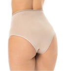 5 Calcinhas Cintura Alta Forro 100% Algodão FRENTE Dupla