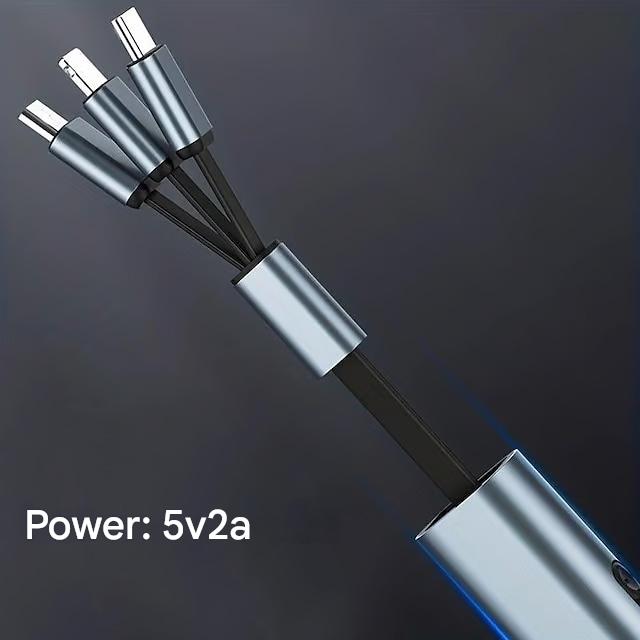 Cabo de carregamento rápido 3 em 1📱