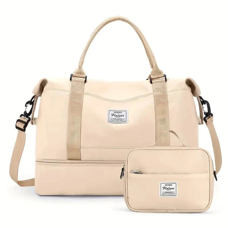 Bolsa-Mala Impermeável com Bolsos Multifuncionais - Elegância Urbana + BRINDE